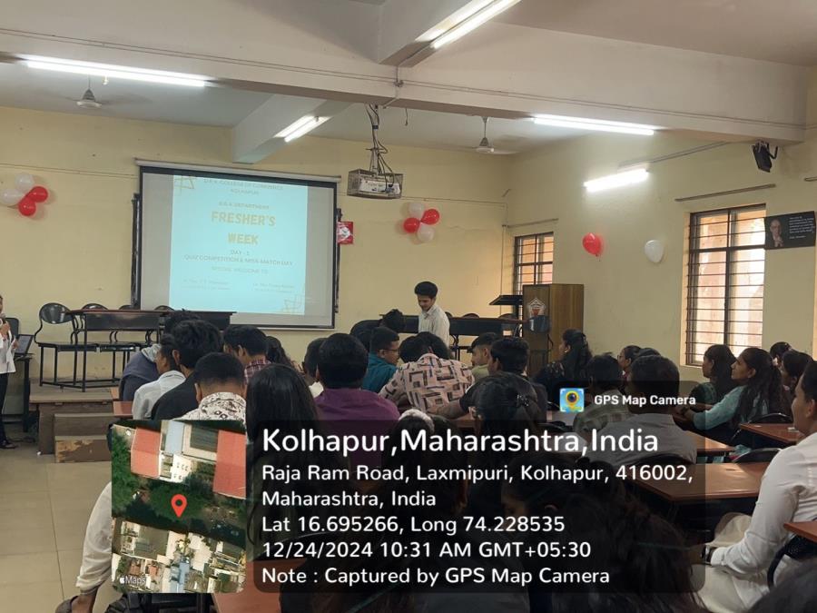 Freshers Week Inauguration Ceremony - Quiz Co